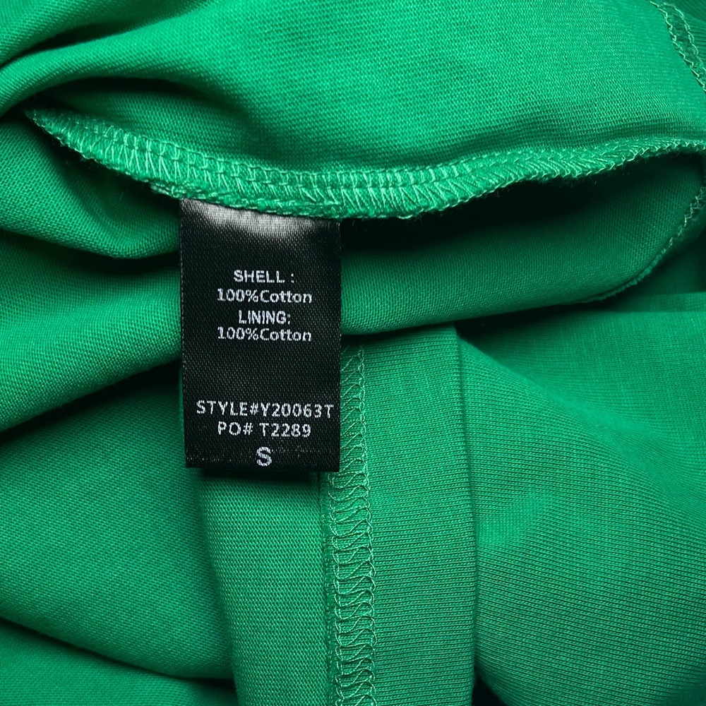 Tuckernuck NWT Dress Green Hutton Polo Shirt Mini Women's Sz S Preppy Coastal - Picture 9 of 12